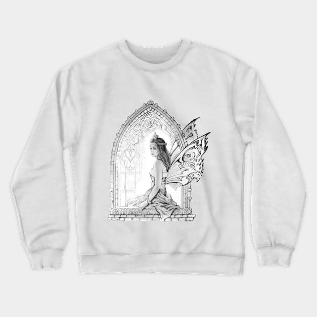 Magic dreamland fairy Crewneck Sweatshirt by Artist Natalja Cernecka